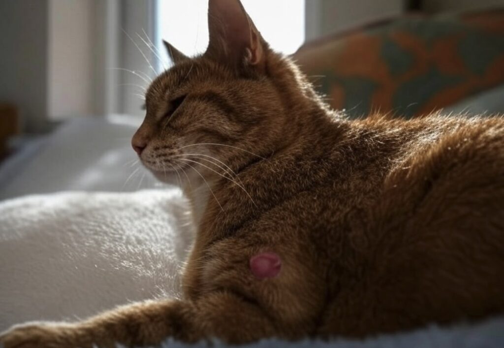 abcès chez le chat