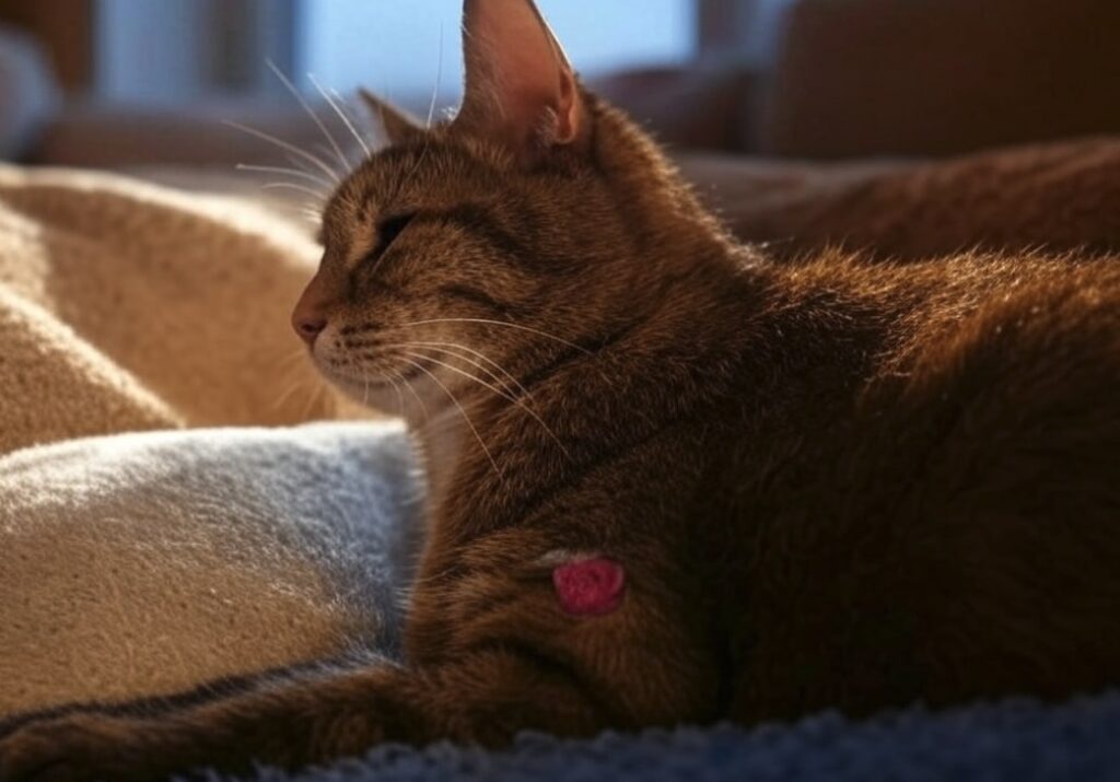 chat abcès