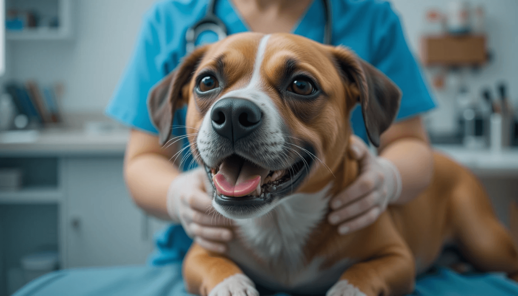 Symptômes tumeur gencive chien