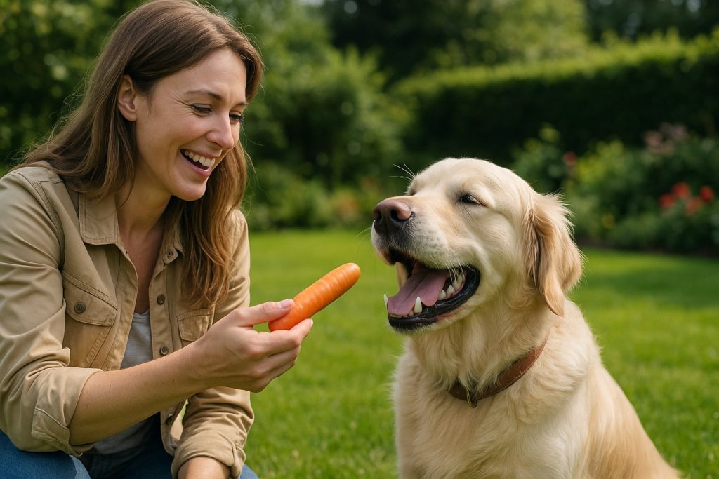 carottes à votre chien