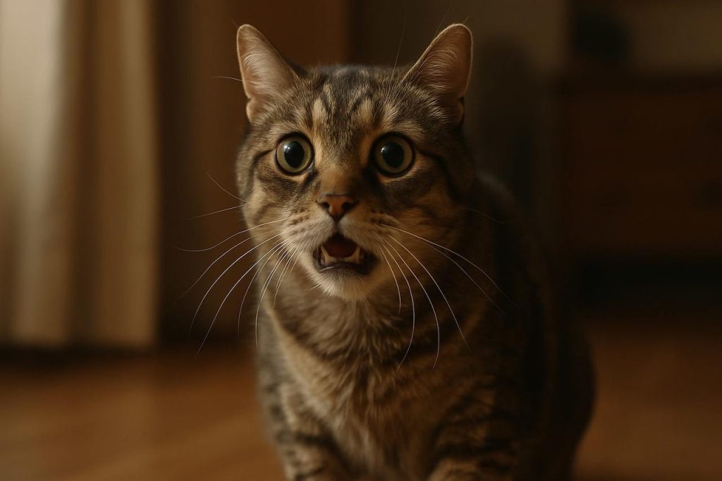 chat a de l'hypertension