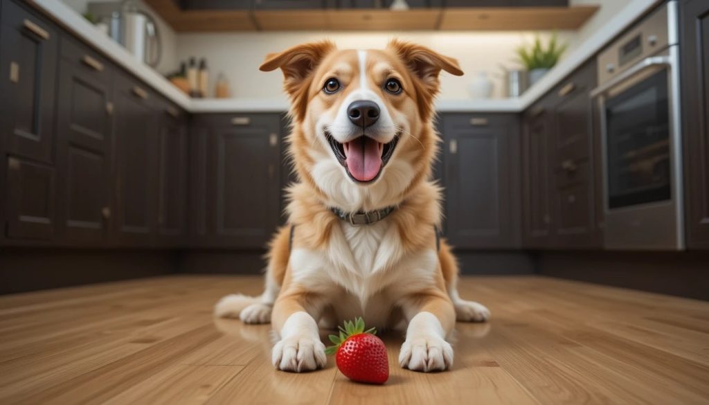 chien peut-il manger des fraises