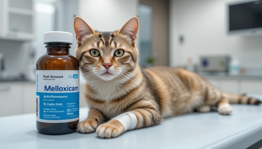 médicaments post-castration chat