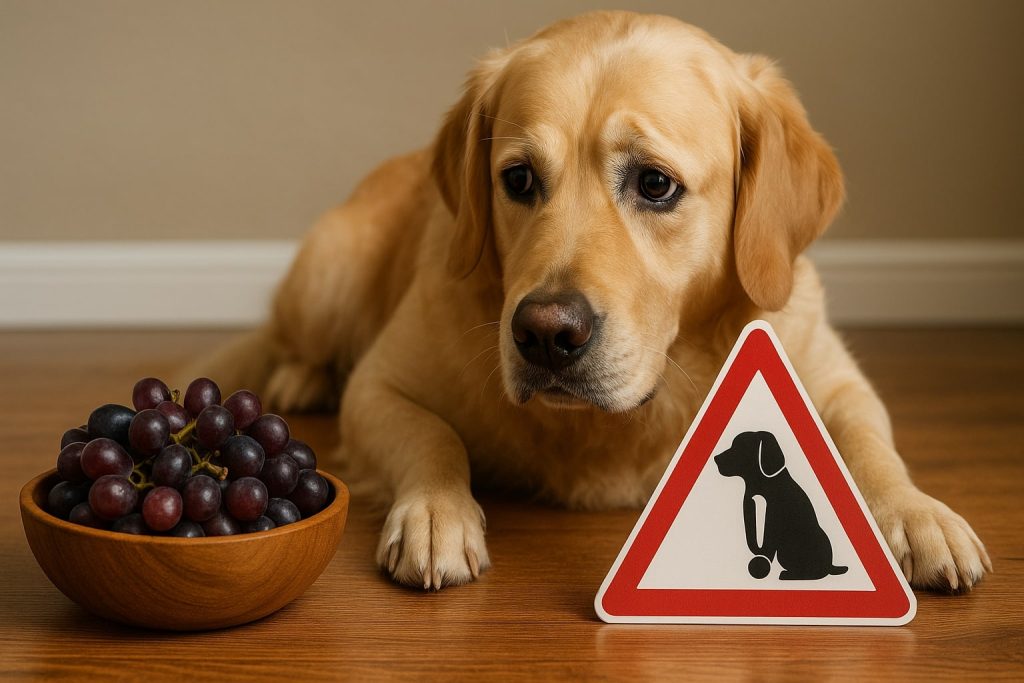 raisins toxiques chiens