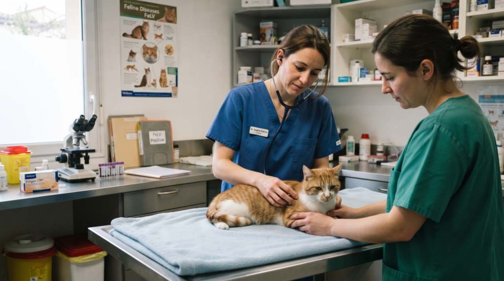 Leucose feline en situation
